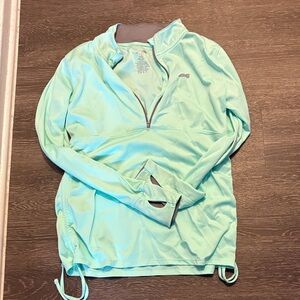 Avia Mint Green Quarter-Zip Pullover